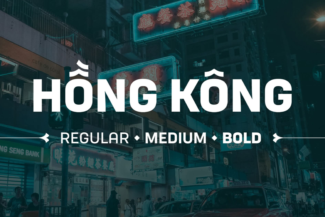 Font việt hoá KD Hongkong